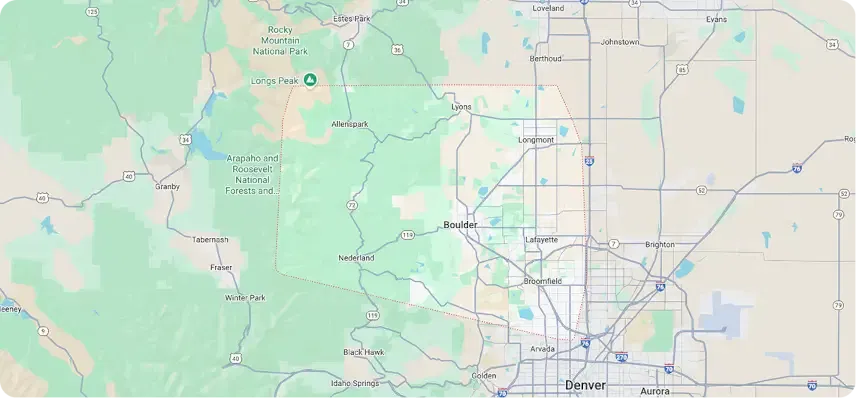 Roots Up Tree Company Service Area